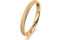 Ring 18 Karat Gelbgold 2.5 mm kreismatt