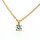 Halsschmuck 14 Karat Gelbgold Brillant 0,15ct G vs