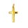 Anh&auml;nger 14 Karat Gelbgold Kreuz