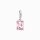 Anh&auml;nger 925 Silber pinker Stein (Zirkonia)