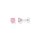 Ohrschmuck 925 Silber pinke Zirkonia