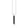 Halsschmuck 925 Silber schwarze Zirkonia