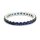 Ring 18 Karat Weissgold Saphire 1,04ct
