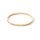 Coeur De Lion Armschmuck Edelstahl  slim gold Kristall