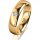 Ring 18 Karat Gelbgold 5.0 mm poliert 1 Brillant G vs 0,065ct
