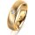 Ring 18 Karat Gelbgold 5.5 mm sandmatt 1 Brillant G vs 0,065ct