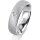 Ring 14 Karat Weissgold 5.5 mm kreismatt 1 Brillant G vs 0,065ct