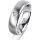 Ring 18 Karat Weissgold 5.5 mm l&auml;ngsmatt 1 Brillant G vs 0,065ct