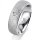 Ring 18 Karat Weissgold 6.0 mm kreismatt 1 Brillant G vs 0,065ct