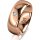 Ring 14 Karat Rotgold 7.0 mm poliert 1 Brillant G vs 0,065ct