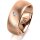 Ring 14 Karat Rotgold 8.0 mm sandmatt 1 Brillant G vs 0,065ct