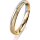 Ring 18 Karat Gelbgold/950 Platin 3.0 mm kreismatt