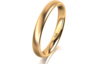 Ring 14 Karat Gelbgold 3.0 mm längsmatt