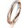 Ring 18 Karat Rotgold/950 Platin 3.0 mm sandmatt