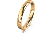 Ring 18 Karat Gelbgold 3.0 mm poliert