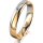 Ring 18 Karat Gelbgold/950 Platin 4.0 mm poliert
