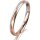 Ring 18 Karat Rotgold/950 Platin 2.5 mm l&auml;ngsmatt