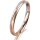 Ring 18 Karat Rotgold/950 Platin 2.5 mm sandmatt