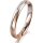 Ring 18 Karat Rotgold/950 Platin 3.0 mm l&auml;ngsmatt