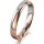 Ring 18 Karat Rotgold/950 Platin 3.5 mm poliert