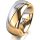 Ring 18 Karat Gelbgold/950 Platin 8.0 mm poliert