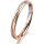 Ring 18 Karat Rotgold/950 Platin 2.5 mm sandmatt