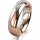 Ring 18 Karat Rotgold/950 Platin 5.5 mm poliert