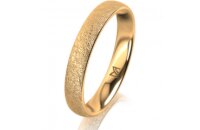 Ring 18 Karat Gelbgold 3.5 mm kreismatt