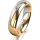 Ring 18 Karat Gelbgold/950 Platin 5.0 mm poliert
