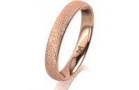 Ring 14 Karat Rotgold 3.5 mm kreismatt