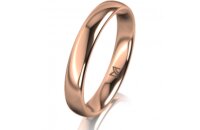 Ring 18 Karat Rotgold 3.5 mm poliert