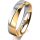 Ring 18 Karat Gelbgold/950 Platin 5.0 mm poliert