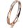 Ring 18 Karat Rotgold/950 Platin 2.5 mm sandmatt