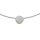 Halsschmuck 925 Silber rhodiniert Zirkonia