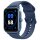 Smartwatch mit Silikon Armband blau