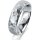 Ring Platin 950 5.5 mm diamantmatt 1 Brillant G vs 0,065ct