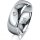 Ring Platin 950 7.0 mm poliert 1 Brillant G vs 0,065ct