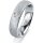 Ring Platin 950 5.0 mm kreismatt 1 Brillant G vs 0,065ct