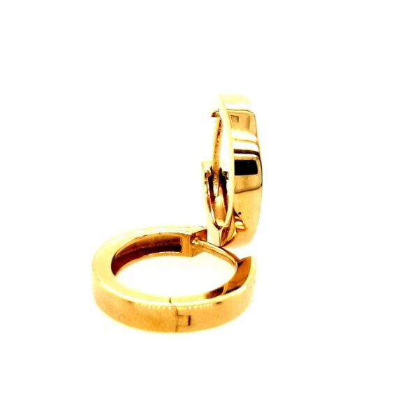 Ohrschmuck 14 Karat Gelbgold Kreolen