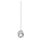 Halsschmuck 18 Karat Weissgold Brillant 0,08ct