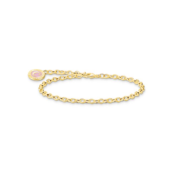 Armschmuck 925 Silber gelbvergoldet Kaltemaille
