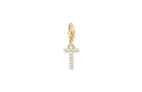 Anh&auml;nger 925 Silber gelbvergoldet Zirkonia...