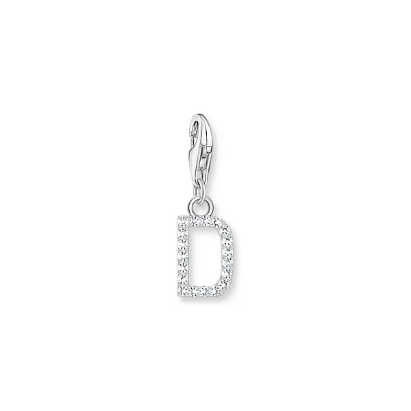 Anh&auml;nger 925 Silber Zirkonia "D"