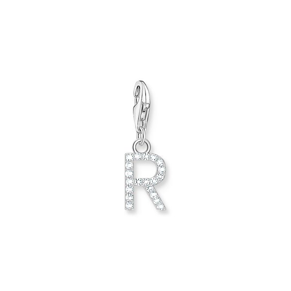 Anh&auml;nger 925 Silber Zirkonia "R"