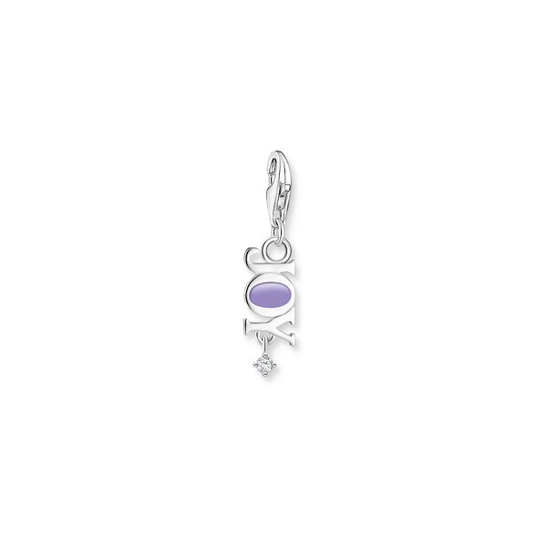 Anh&auml;nger 925 Silber Zirkonia Kaltemaille "Joy"