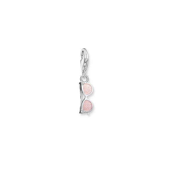 Anh&auml;nger 925 Silber Zirkonia Kaltemaille "Sonnenbrille"