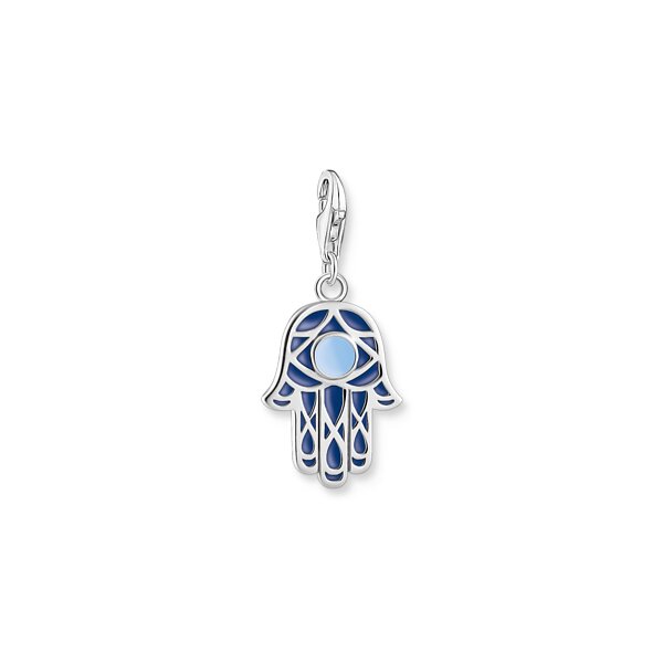Anh&auml;nger 925 Silber Kaltemaille "Fatima&acute;s Hand"