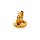 Ohrschmuck 18 Karat Gelbgold 18 Brillanten 0,18ct G vs
