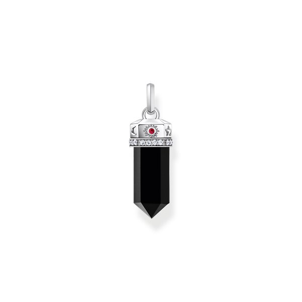 Anh&auml;nger 925 Silber bunte Zirkonia Onyx