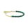 Armschmuck 925 Silber 18 Karat gelbvergoldet imitierter Malachit
